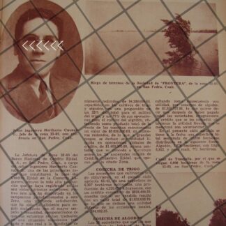 AFICHE ANTIGUO HERIBERTO CUANALE /SAN PEDRO COAHUILA 1944