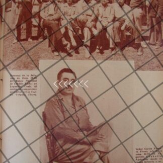 AFICHE ANTIGUO CARLOS VERGARA FLORES, LEQUITO CUAHUILA.