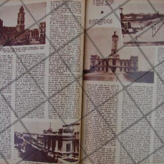 AFICHE ANTIGUO 1939 CD. Y PUERTO DE VERACRUZ, REINA DEL GOLFO