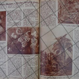 AFICHE ANTIGUO 1939 GONZALO ARGUELLES BRINGAS /PINTORES