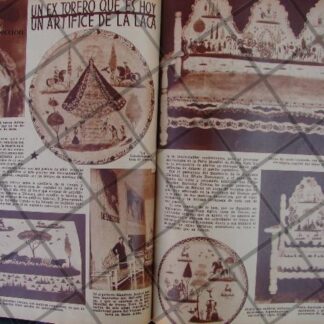 AFICHE ANTIGUO 1939 TORERO Y ARTISTA, SALVADOR CORONA