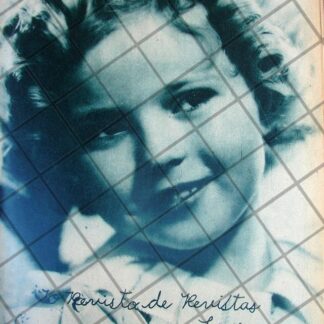 AFICHE ANTIGUO 1939 LA ACTRIZ. SHIRLEY TEMPLE