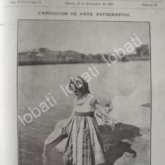 PORTADA ANTIGUA ORIGINAL  1911 FOTOGRAFIA DE GERONIMO HERNANDEZ