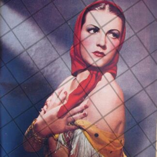 PORTADA ANTIGUA 1939 ACTRIZ. MANOLITA SAVAL