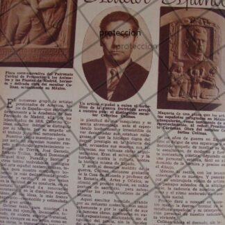 AFICHE ANTIGUO 1939 CEFERICO COLINAS QUIROZ EN MEXICO