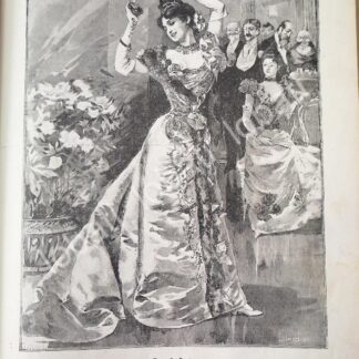 GACETA ANTIGUA " PAGINAS DE LA MODA " 1898 /10