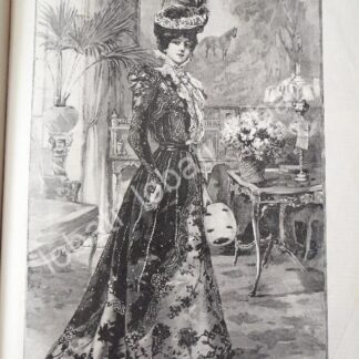 GACETA ANTIGUA. " PAGINAS DE LA MODA " 1898 /11