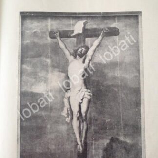 PORTADA ANTIGUA ORIGINAL  1898 EL CRISTO CRUCIFICADO: POR: VAN DICK /RLG ARTE SACRO
