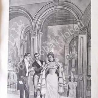 PORTADA ANTIGUA ORIGINAL  1898 ENTRADA AL BAILE. POR: JOSE MARIA VILLASANA