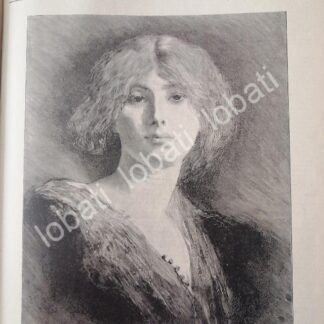 PORTADA ANTIGUA ORIGINAL  1898 GRABADO DE BENJAMIN CONSTANT / ARTE