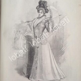 GACETA ANTIGUA. " PAGINAS DE LA MODA " 1898 /18