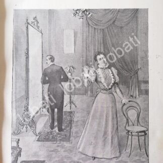 PORTADA ANTIGUA ORIGINAL  1898 ANTES DEL BAILE. POR: ANTONIO BRIBIESCA