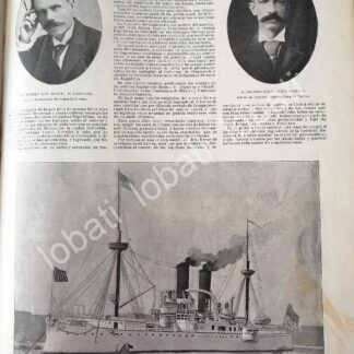 CARTEL ANTIGUO ORIGINAL DE EL CONFLICTO FRONTERIZO MEXICO - GUATEMALA 1898 /PLT Y MAS NOTAS