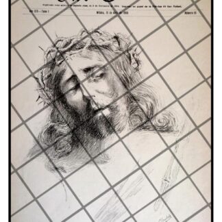 PORTADA ANTIGUA 1906 JESUS CRUCIFICADO / CARLOS ALCALDE