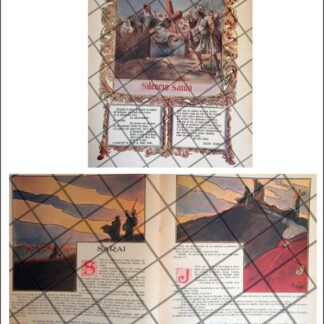 GRABADO RELIGIOSO ANTIGUO, LA PASION 1906 DE RAFAEL LILLO