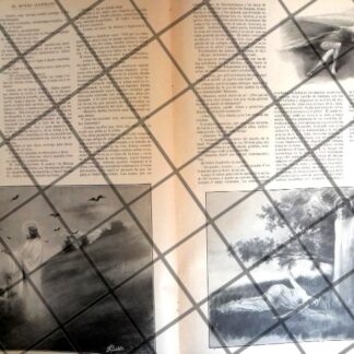 GRABADO RELIGIOSO ANTIGUO 1906 DE CARLOS ALCALDE