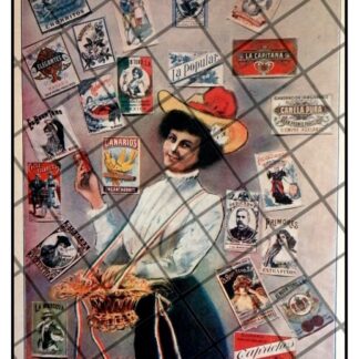 PUBLICIDAD ANTIGUA CIGARROS EL BUEN TONO 1906 /RARO