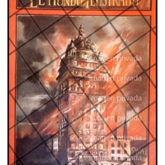 PORTADA ANTIGUA INCENDIO DE SAN FRANCISCO 1906 CARLOS ALCALDE