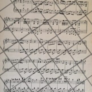 PARTITURA ANTIGUA 1906 LA MATTCHICHE / BOREL CLERC