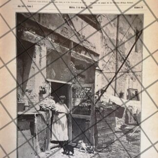 PORTADA ANTIGUA ARTISTICA 1906 DE MANUEL RAMOS /2