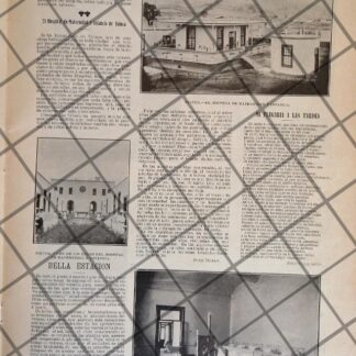 AFICHE ANTIGUO HOSPITAL DE MATERNIDAD DE TOLUCA 1906