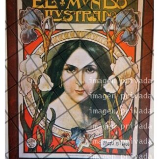 PORTADA ANTIGUA ARTISTICA 1906 DE JOSEPH L. GROSSE