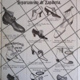 PUBLICIDAD ANTIGUA TIENDA EL PUERTO DE VERACRUZ 1906 /22