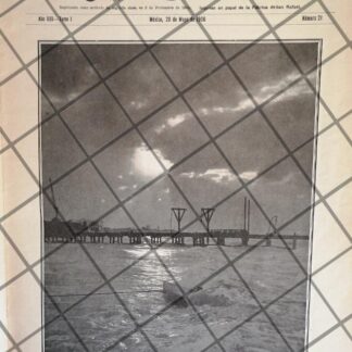 PORTADA ANTIGUA ARTISTICA 1906 DE MANUEL RAMOS