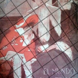 PORTADA ANTIGUA ARTISTICA 1906 MADRE E HIJO