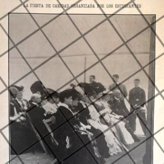 PORTADA ANTIGUA PORFIRIO DIAZ EN EL TEATRO 1906