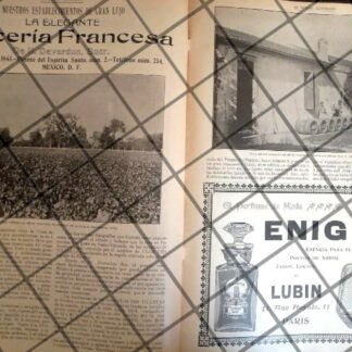 PUBLICIDAD ANTIGUA FABRICA DE DULCES DEVERDUN 1906 /RARO