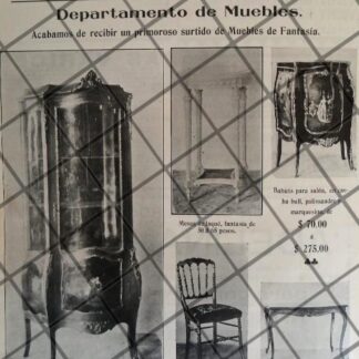 PUBLICIDAD ANTIGUA TIENDA EL PUERTO DE VERACRUZ 1906 /32