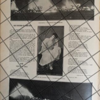 AFICHE ANTIGUO INCENDIO FERROCARRIL EN CHIHUAHUA 1906