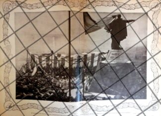 AFICHE ANTIGUO INAUGURAN MONUMENTO A JUAREZ EN OAXACA 1906