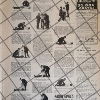 AFICHE ANTIGUO EL KUATSU JAPONES 1906