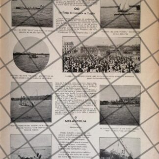 AFICHE ANTIGUO TAMPICO FESTEJA CENTENARIO DE BENITO JUAREZ