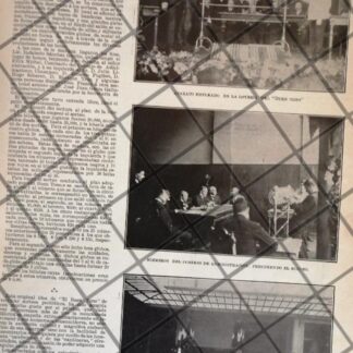 AFICHE ANTIGUO LOTERIA DE LA CIGARRERA EL BUEN TONO 1906