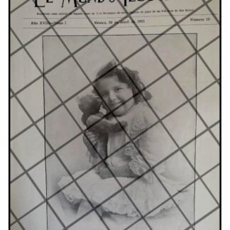 PORTADA ANTIGUA 1911 FOTOGRAFO MARTIN ORTIZ (MACK) FELICIDAD