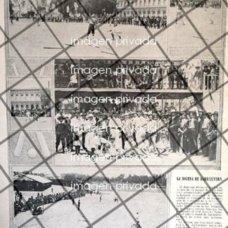 AFICHE ANTIGUO JUEGO BEISBOL. AGRICULTURA VS CLUB MARTE 1911