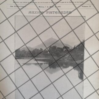 PORTADA ANTIGUA ARTISTICA 1911 RIO MAYO, SAN BLAS, SONORA