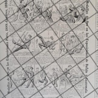 TIRA COMICA ANTIGUA CIGARRERA EL BUEN TONO 1911 /39