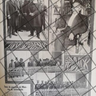 AFICHE ANTIGUO. EMILIO VAZQUEZ GOMEZ TOMA POSESION 1911