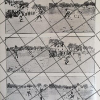 AFICHE ANTIGUO JUEGO DE BEISBOL. CLUB YALE Vs SAN JOSE 1911