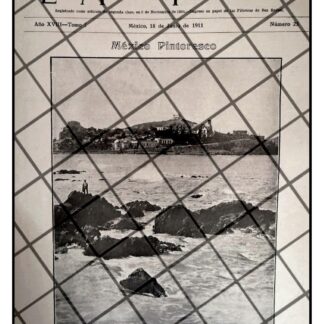 PORTADA ANTIGUA 1911. PUERTO DE MAZATLAN