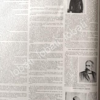 CARTEL ANTIGUO ORIGINAL DE MUERE AGUSTIN CERDAN HERNANDEZ 1895 Y OTRAS NOTAS /PLT