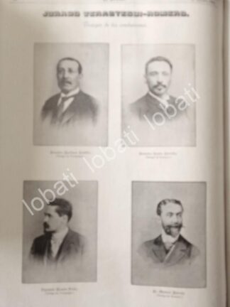 CARTEL ANTIGUO ORIGINAL DE JURADO EN EL DUELO VERASTEGUI - ROMERO 1895 LEA DESCRIPCION