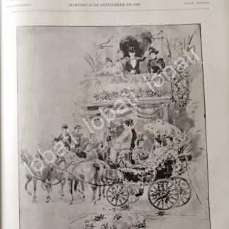 PORTADA ANTIGUA ORIGINAL  1895 DE LEANDRO IZAGUIRRE, FIESTAS PATRIAS