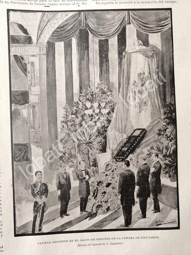 CARTEL ANTIGUO ORIGINAL DE MUERTE Y FUNERALES DE MANUEL ROMERO RUBIO 1895 - Imagen 10