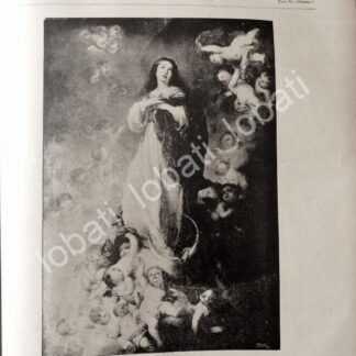 PORTADA ANTIGUA ORIGINAL  1895 LA PURISIMA CONCEPCION /RLG /ARTE SACRO