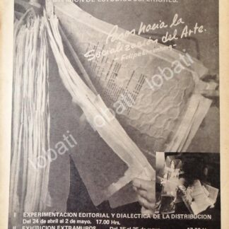 CARTEL ANTIGUO ORIGINAL DE CONFERENCIAS DE FELIPE EHREMBERG UNAM 1978 / RARO